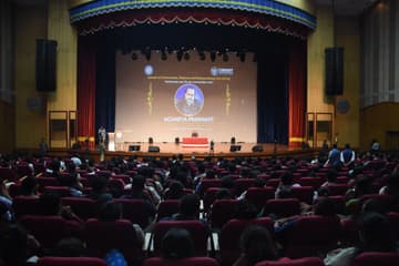 Acharya Prashant at Christ University