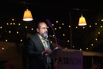 Acharya Prashant at PETA